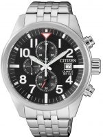 Uhr: Citizen AN3620-51E Quarz Chronograph 43mm 10ATM