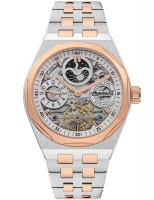 Uhr: Ingersoll I12906 The Broadway Dual Time Automatic Mens Watch 43mm 5ATM