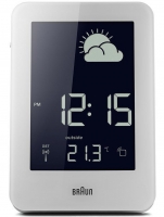Uhr: Braun BNC013WH-RC radio controlled weather station