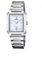 Uhr: Festina F20679/2 Ladies Watch Quartz Square 29mm 5ATM