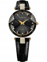 Uhr: Jowissa J5.614.M Facet Strass Damen 29mm 5ATM