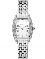 Uhr: Bulova 96R244 Diamantuhr (24) Damen 24mm 3ATM