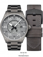 Uhr: AVI-8 AV-4073-44 Spitfire Automatik 42mm 5ATM