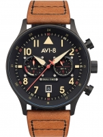 Uhr: AVI-8 AV-4088-03 Carey Dual Time 44mm 5ATM