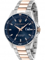 Uhr: Maserati R8853140003 Sfida Herrenuhr 44mm 10ATM