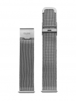 Uhr: Cluse Ersatzband CLS345 [16 mm] silber m. silber Schließe