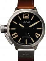 Uhr: U-Boat 2084 Classico 925er Silver Automatik 53mm 5ATM