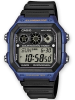 Uhr: Casio AE-1300WH-2AVEF Herren Collection Chronograph 10 ATM 42 mm