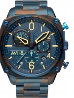 Uhr: AVI-8 AV-4052-33 Hawker Hunter Chronograph 45mm 5ATM