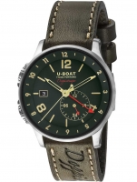 Uhr: U-Boat 8500 Doppiotempo Automatik GMT 43mm 10ATM