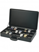 Uhr: Rothenschild watch case RS-3250-24CF-BL for 24 watches