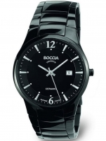 Uhr: Boccia 3572-02 men`s watch ceramic titanium 39mm 3ATM
