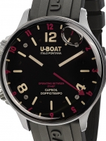 Uhr: U-Boat 8839 Capsoil Doppiotempo SS GMT 45mm 10ATM