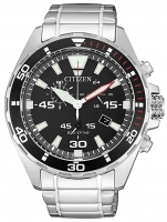 Uhr: Citizen AT2430-80E Eco-Drive Chronograph 43mm 10ATM
