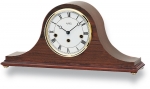 Uhr: AMS 2193/1 Napoleon- und Kaminuhr, mechanisch, Nussbaumfurnier