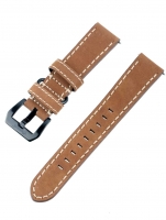 Uhr: Ingersoll Bison Ersatzband [22 mm] braun m. schwarzer Schließe Ref. 25053