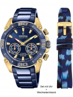 Uhr: Festina F20547/1 Bike chronograph special edition Set 45mm 10ATM