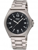 Uhr: Boccia 3546-01 men`s watch titanium 38mm 10ATM