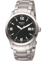 Uhr: Boccia 3626-03 men`s watch titanium 38mm 10ATM
