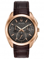 Uhr: Bulova 97A124 Curv Chronograph 43mm 3ATM