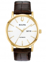 Uhr: Bulova 97C107 Klassik Automatik Herren 42mm 3ATM