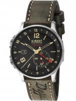 Uhr: U-Boat 8400/A Doppiotempo Automatik GMT 43mm 10ATM