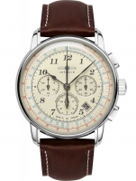 Uhr: Zeppelin 7624-3 Los Angeles LZ126 Automatik Chronograph 42mm 5ATM