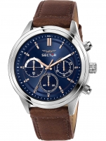 Uhr: Sector R3251540001 Serie 670 Dual Time 45mm 5ATM