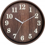 Uhr: JVD HA50.2 Wanduhr in Holzoptik