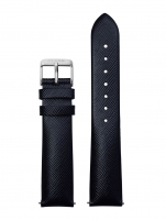 Uhr: Cluse Ersatzband CLS052 [18 mm] schwarz m. silber Schließe