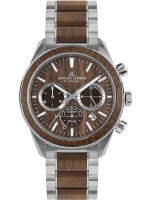 Uhr: Jacques Lemans  1-2115J Eco Power Wood 44mm 10ATM