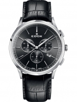 Uhr: Edox 10236-3C-NIN Les Vauberts Chronograph 42mm 5ATM