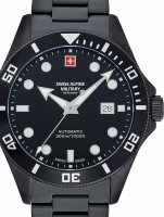 Uhr: Swiss Alpine Military 7095.2177 Diver automatic 44mm 30ATM
