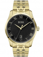 Uhr: Hugo Boss 1513739 Master Gold Herrenuhr 41mm 3ATM