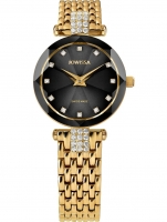 Uhr: Jowissa J5.630.S Facet Strass Damen 25mm 5ATM
