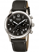 Uhr: Boccia 3745-01 men`s watch chronograph titanium 41mm 5ATM
