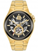 Uhr: Bulova 98A178 Klassik Automatik Herren 46mm 10ATM