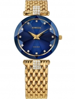 Uhr: Jowissa J5.632.M Facet Strass Damen 29mm 5ATM
