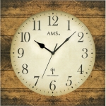 Uhr: AMS 5550 klassische Funkwanduhr  - Serie: AMS Design