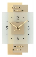 Uhr: AMS 9241 Wanduhr modern - Serie: AMS Wanduhren