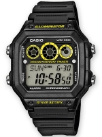 Uhr: Casio AE-1300WH-1AVEF Herren Collection Chronograph 10 ATM 42 mm