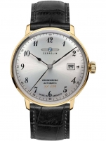 Uhr: Zeppelin 7068-5 LZ 129 Hindenburg Automatik 40mm 3ATM