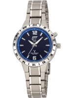 Uhr: ETT ELT-11447-31M Funk Solar Drive Basic Titan ladies 32mm 5ATM