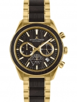 Uhr: Jacques Lemans 1-2115L Eco Power Wood 44mm 10ATM