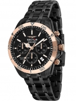 Uhr: Sector R3273962004 Serie 650 Chronograph 42mm 10ATM
