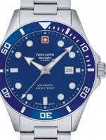 Uhr: Swiss Alpine Military 7095.2135 Diver automatic 44mm 30ATM