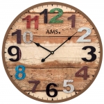 Uhr: AMS 9539 Wanduhr modern - Serie: AMS Design