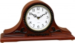 Uhr: JVD HS11.3 Kaminuhr Holz in Nussbaumoptik