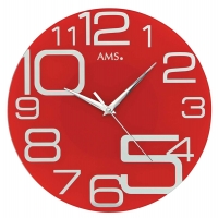 Uhr: AMS 9462 Wanduhr modern - Serie: AMS Wanduhren
