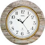 Uhr: AMS 5569 klassische Funkwanduhr - Serie: AMS Design